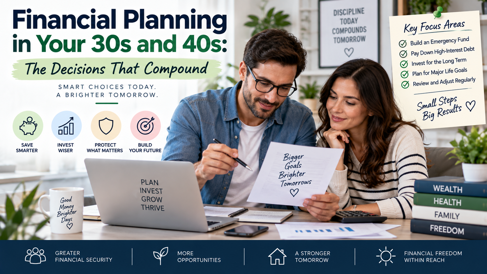 Financial Planning in Your 30s and 40s The Decisions That Compound