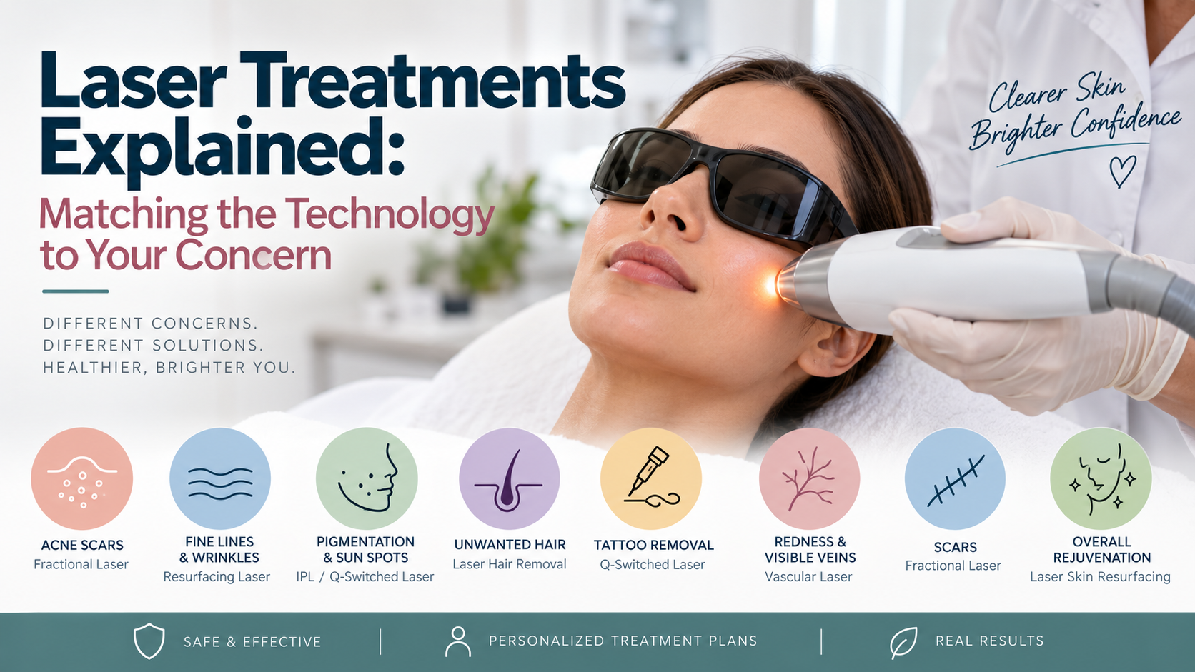 Laser Treatments Explained Matching the Technology to Your Concern