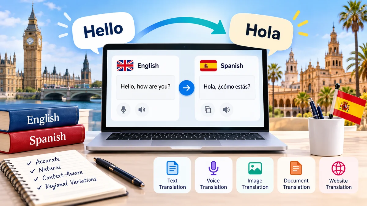 english to spanish translator: Accurate Translation Guide