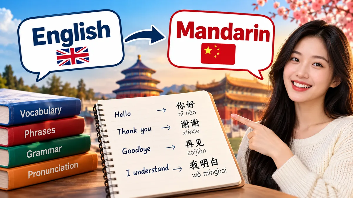english to mandarin: Translation & Pronunciation Guide