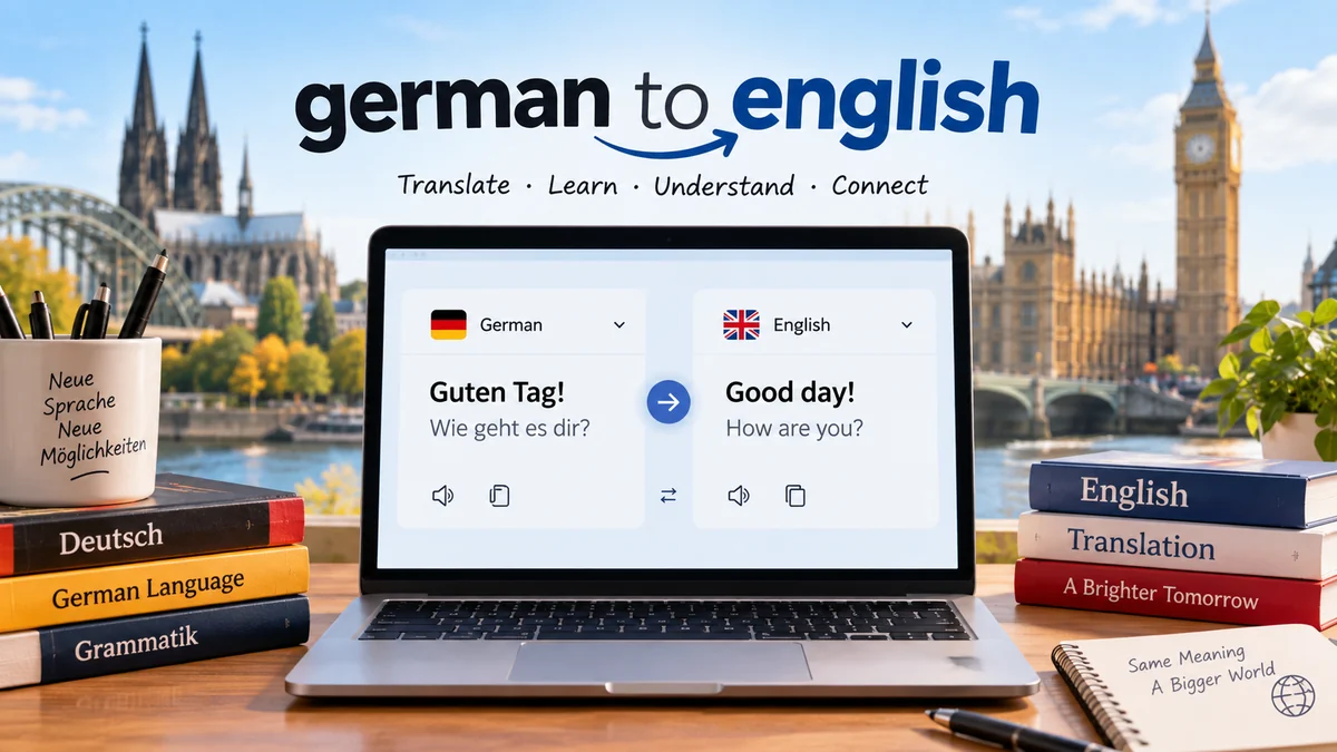 german to english: Translation Guide, Words & Grammar