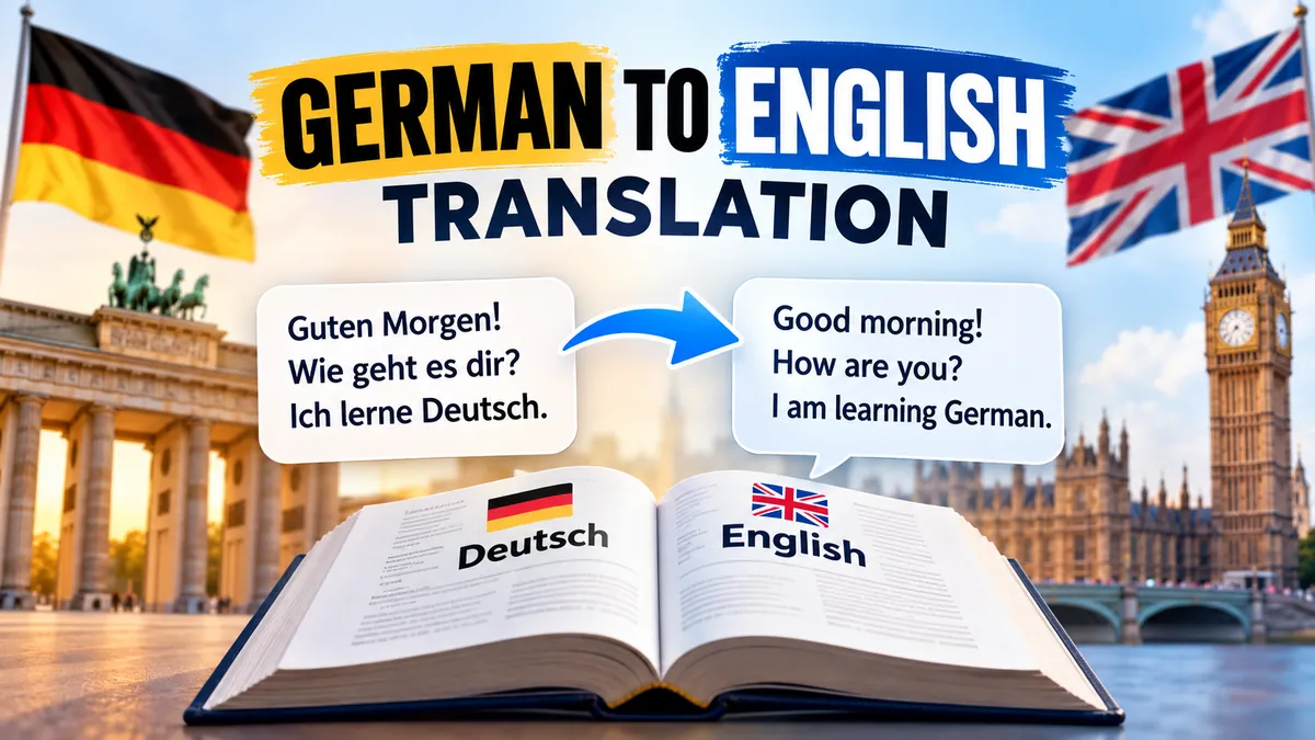 german to english translation: Complete Translation Guide