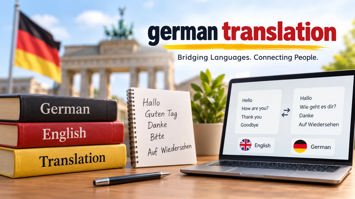 german translation: English–German Accuracy Guide