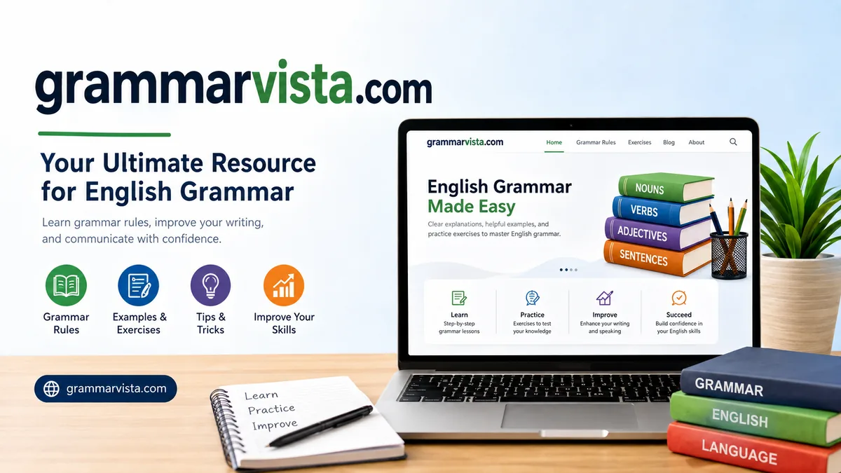 grammarvista.com: Grammar, Vocabulary & Writing Guide