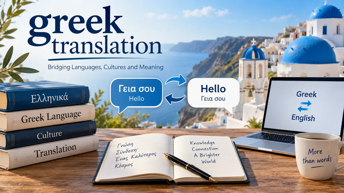 greek translation: Greek to English Guide