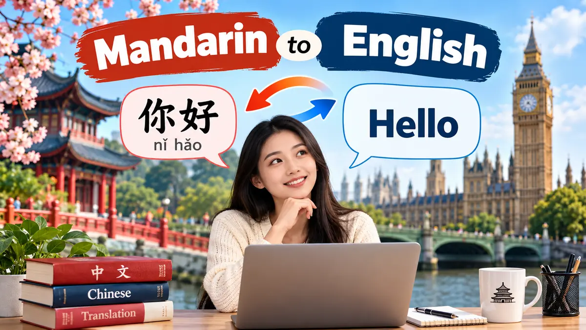 Mandarin to English: Translation Guide & Examples
