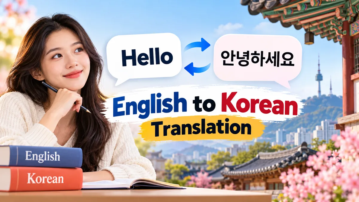 english to korean translation: Complete Guide