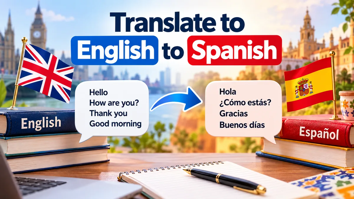 Translate to English to Spanish: Complete Guide